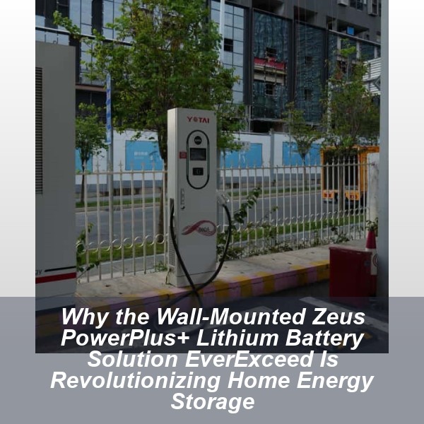 Why the Wall-Mounted Zeus PowerPlus+ Lithium Battery Solution EverExceed Is Revolutionizing Home Energy Storage